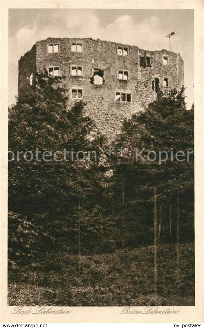 Bad Liebenstein Ruine Liebenstein