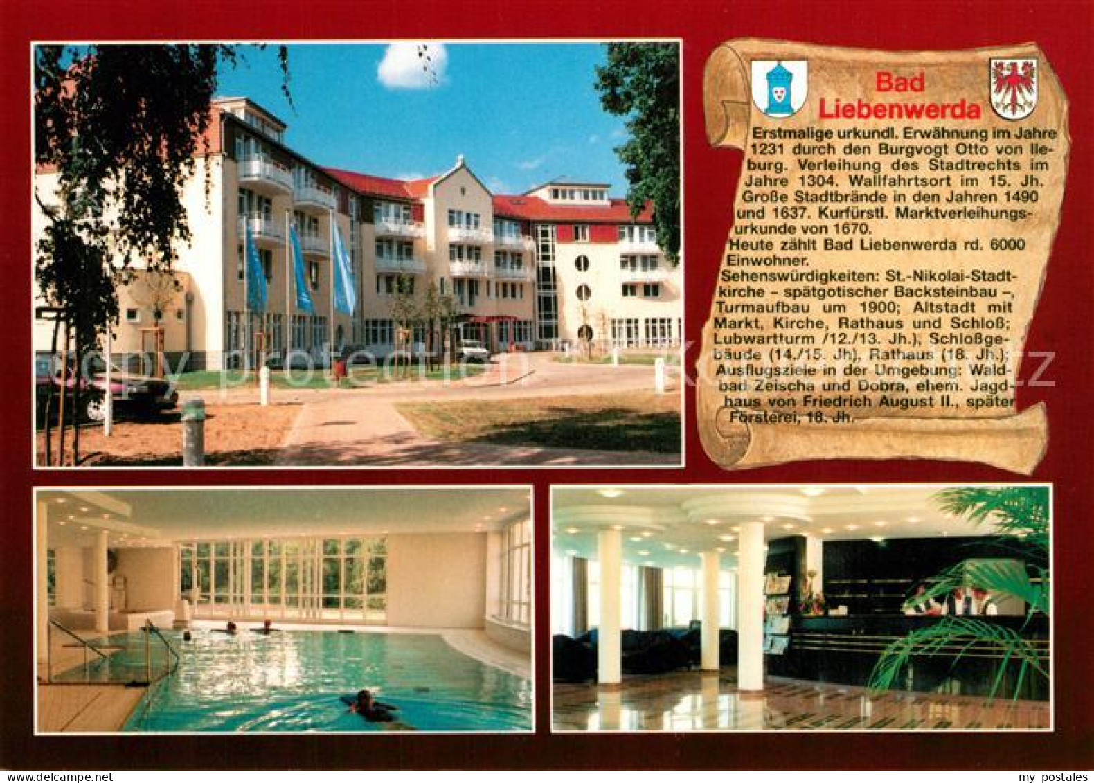 Bad Liebenwerda Kurhaus Hallenbad Rezeption