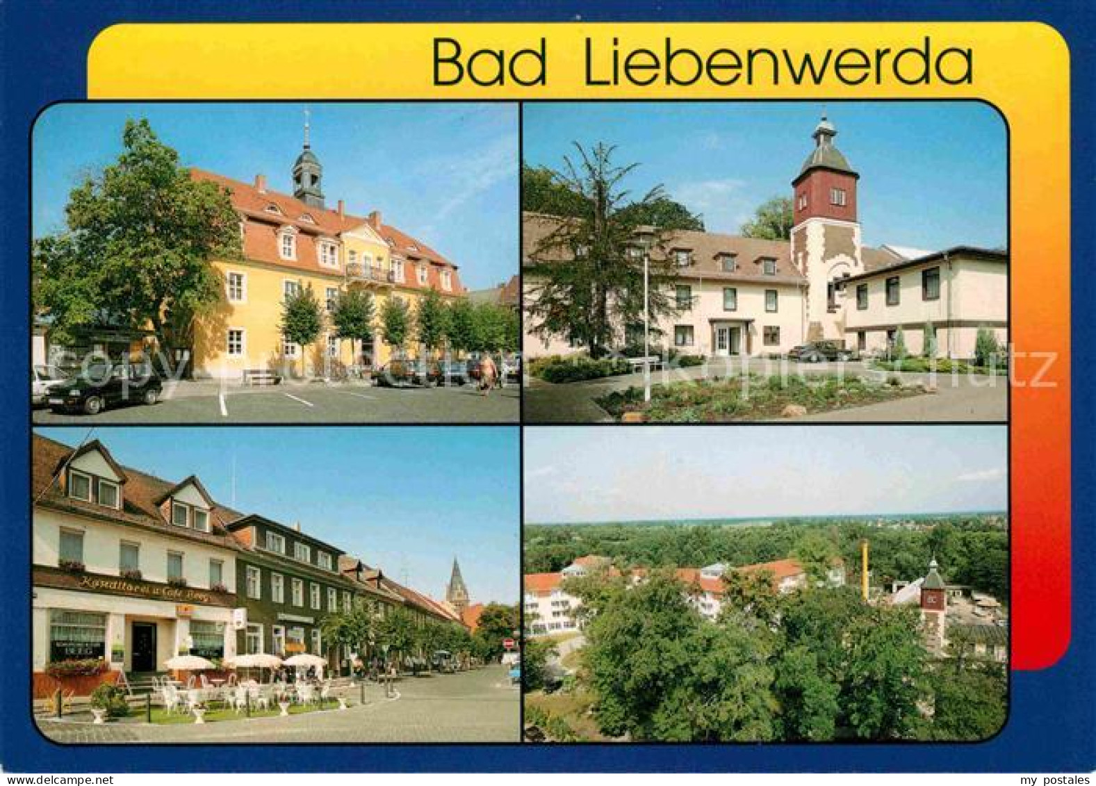 Bad Liebenwerda Rathaus Moorbad Rossmarkt Rheumaklinik