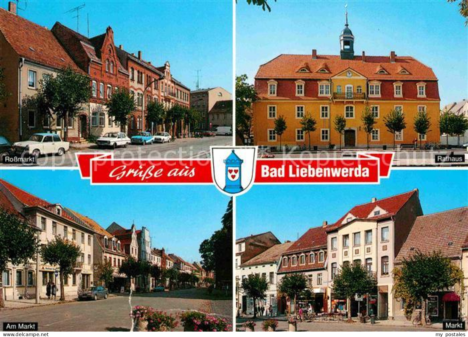 Bad Liebenwerda Rossmarkt Rathaus Markt