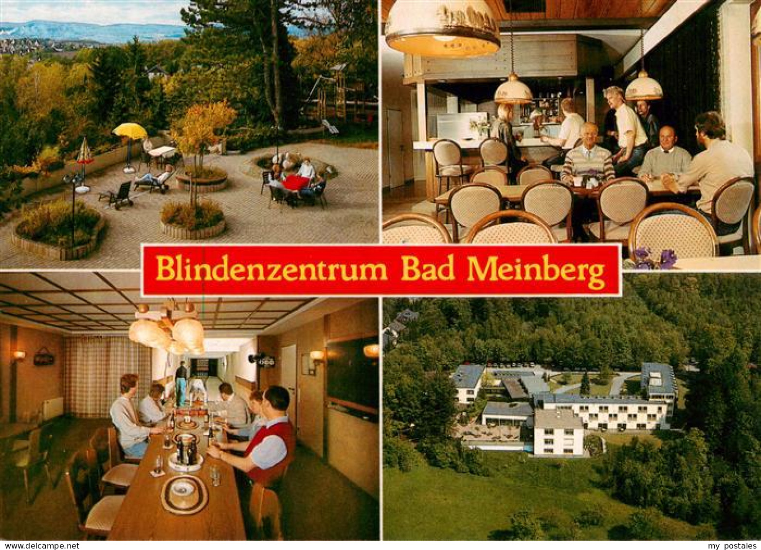 Bad Meinberg Blindenzentrum Bad Meinberg Gastraum Kegelbahn Freiterrasse