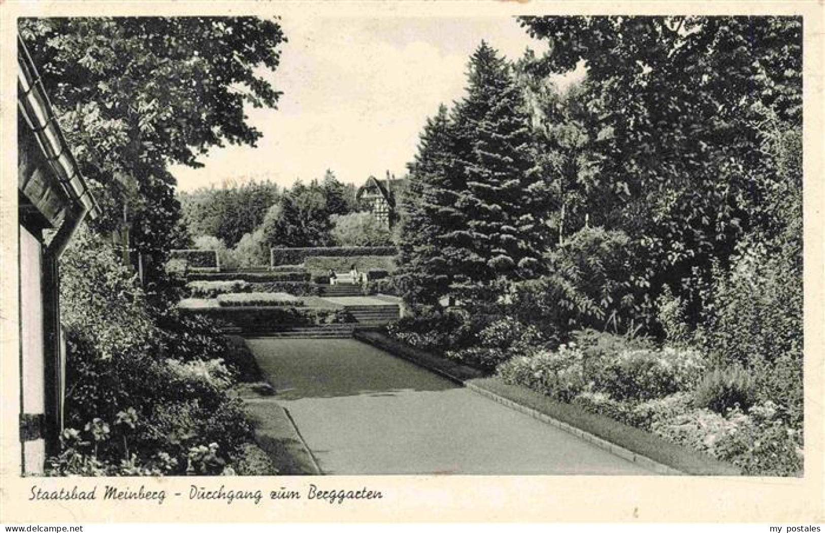 Bad Meinberg Horn-Bad Meinberg NRW Durchgang zum Berggarten