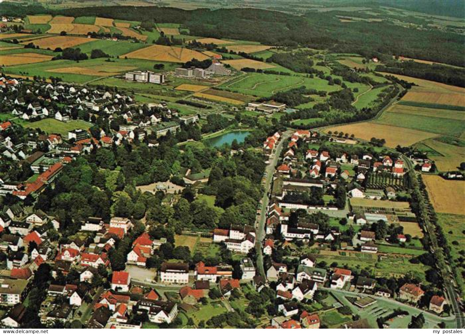 Bad Meinberg Horn-Bad Meinberg NRW Panorama Moor- und Kohlensaeure-Heilbad