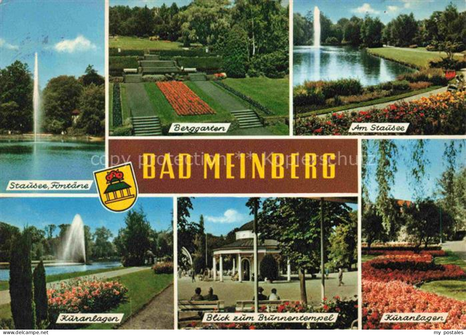 Bad Meinberg Horn-Bad Meinberg NRW Stausee Fontaene Berggarten Kuranlagen Brunne