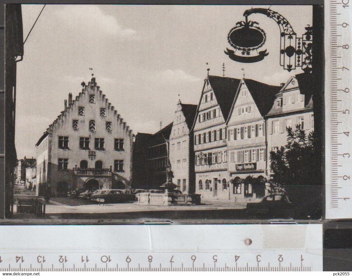 Bad Mergentheim Marktplatz ungebraucht ( AK 2503 )