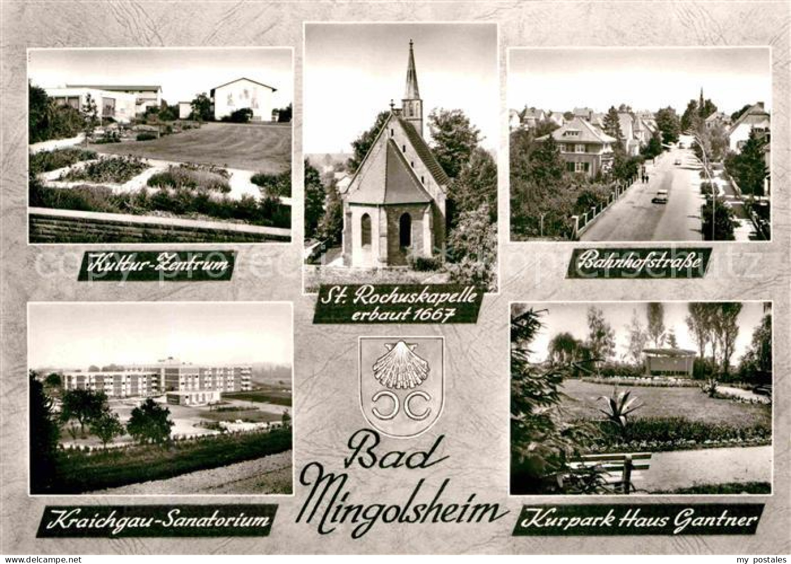 Bad Mingolsheim Kultur Zentrum Bahnhofstrasse Kurpark Kraichgau Sanatorium