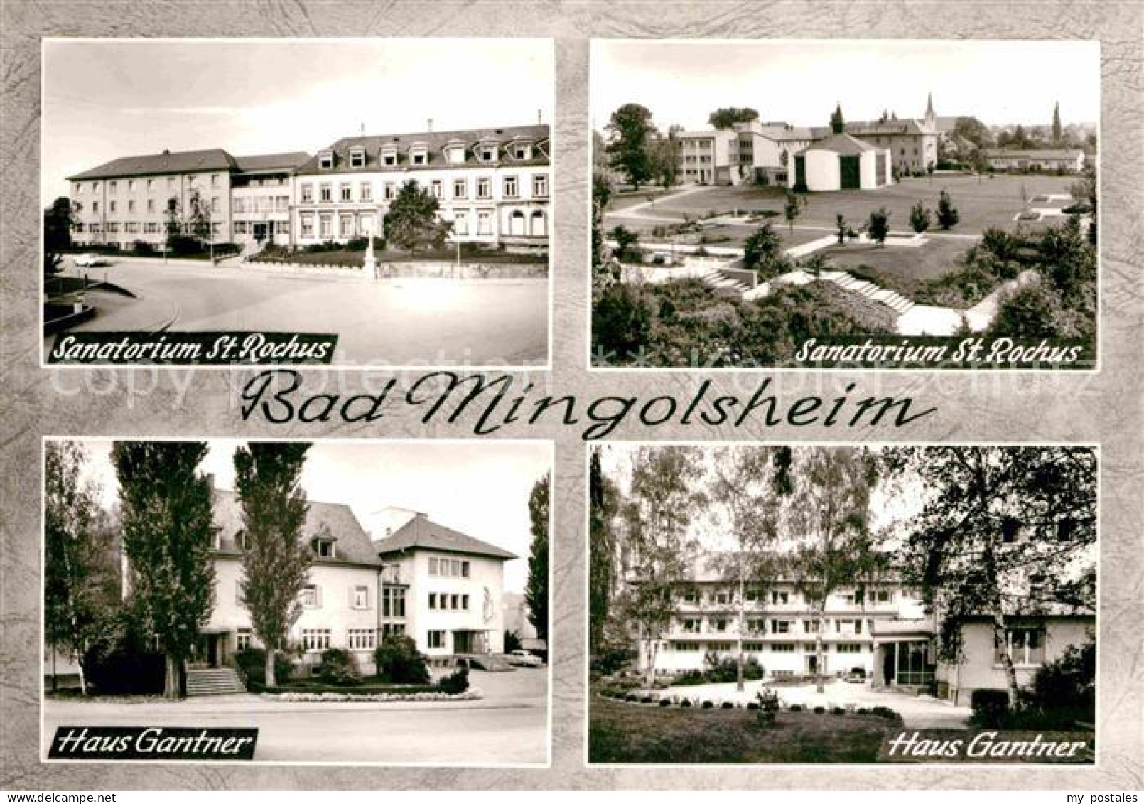 Bad Mingolsheim Sanatorium Sankt Rochus Haus Gantner