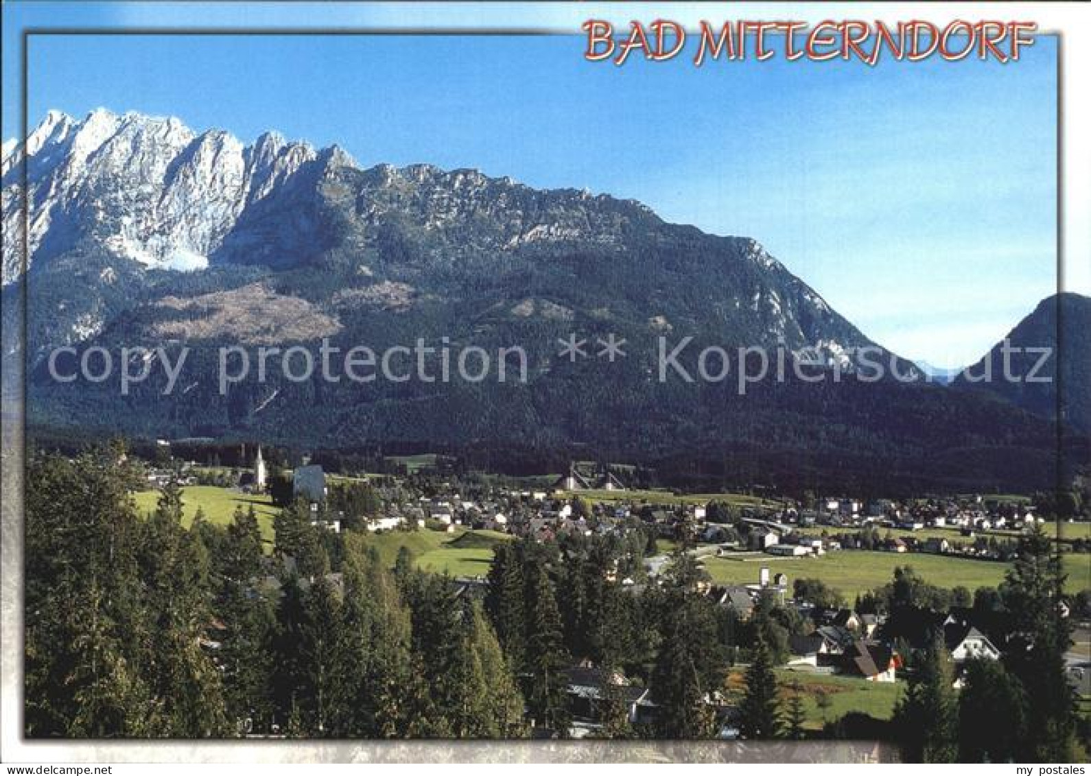 Bad Mitterndorf Panorama mit Grimming
