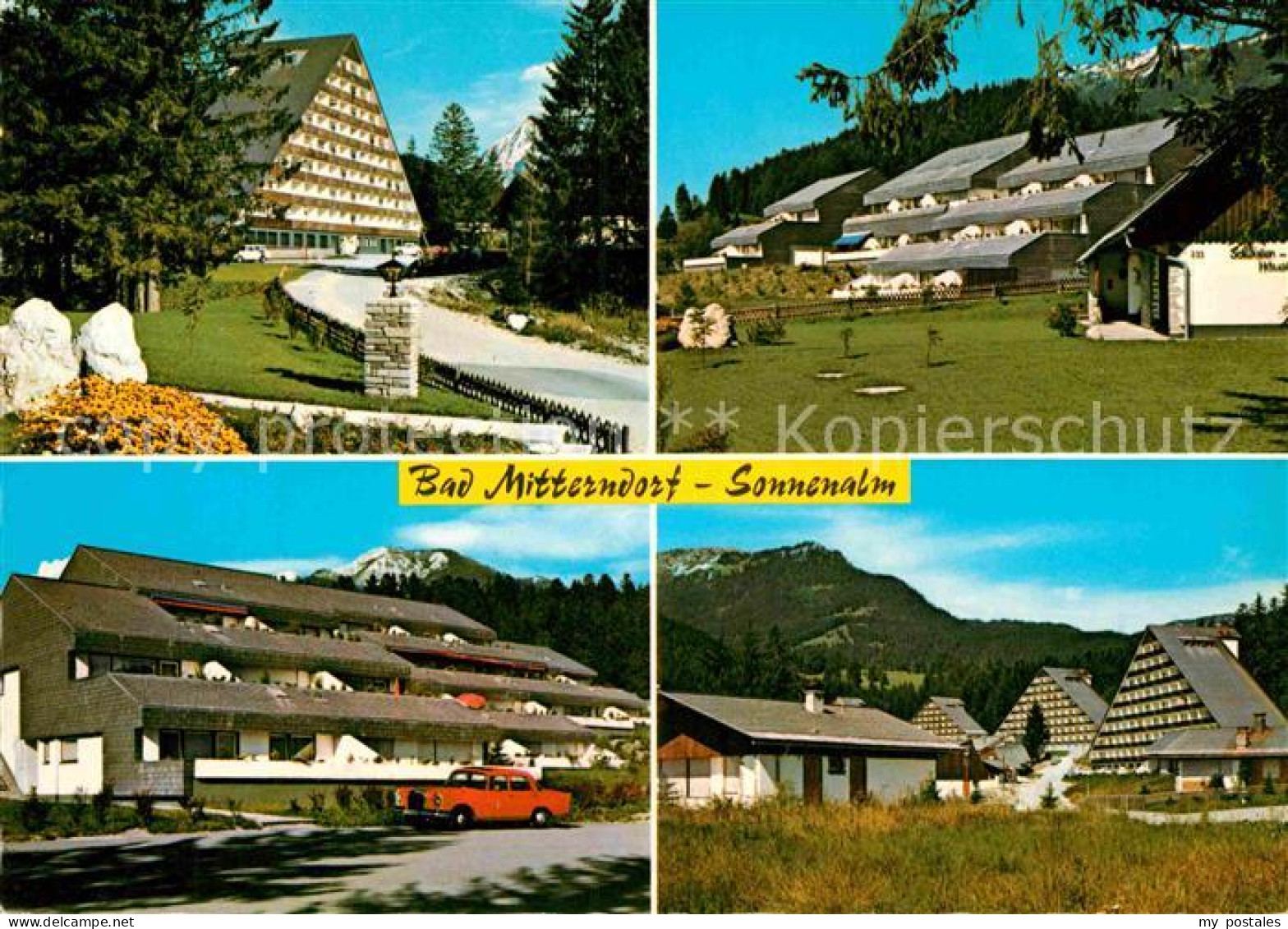 Bad Mitterndorf Sonnenalm Kurort Sommerfrische