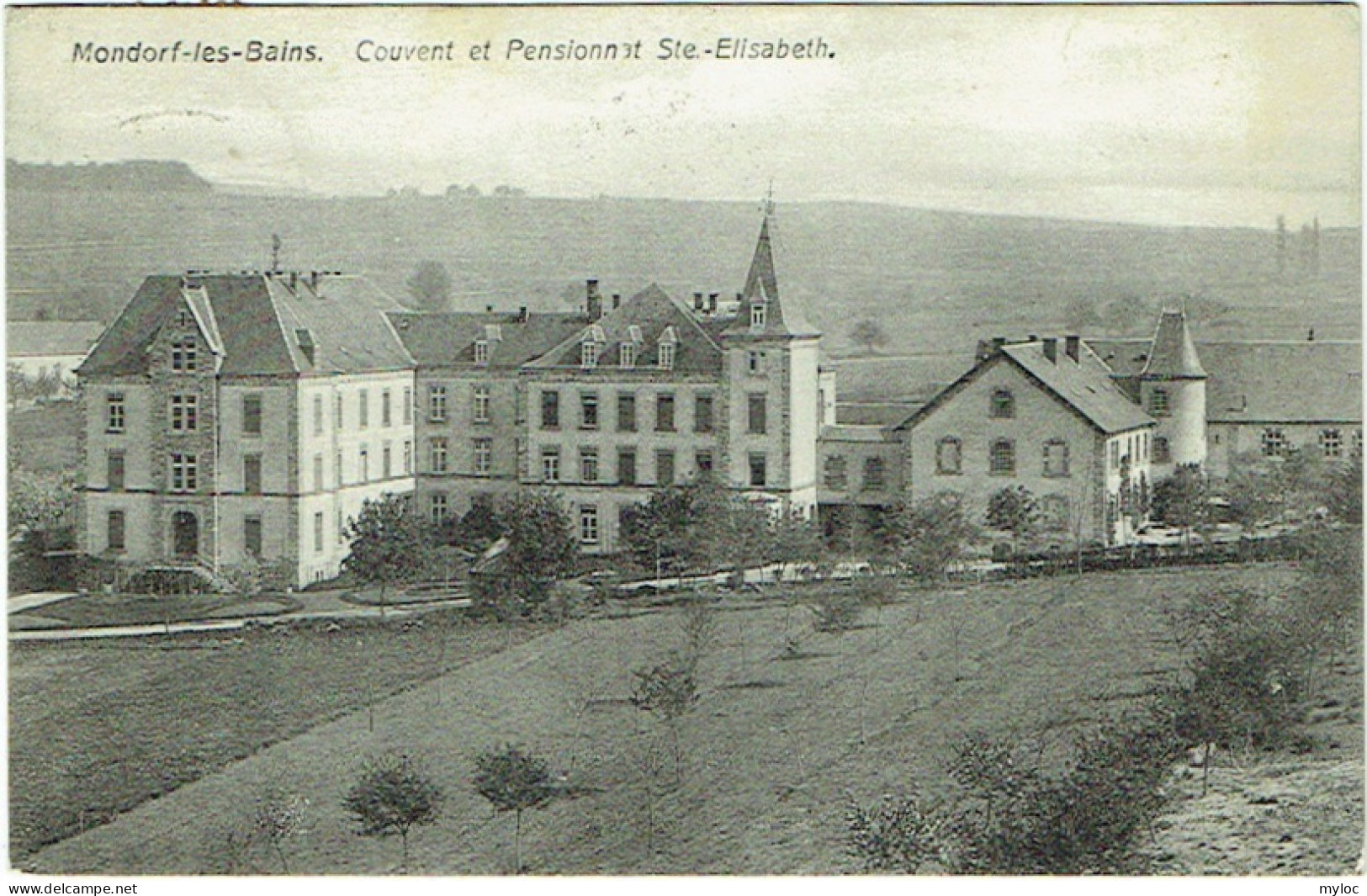 Bad-Mondorf. Mondorf-les-Bains. Couvent et Pensionnat Ste. Elisabeth