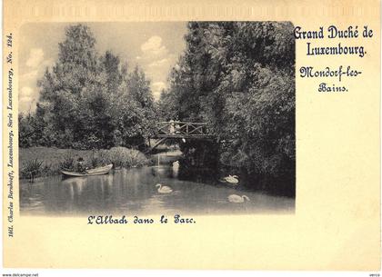 Carte postale ancienne de MONDORF les BAINS