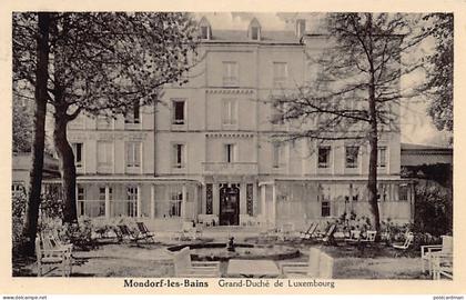 Luxembourg - MONDORF LES BAINS - Hôtel du Grand-Cerf - Ed. B. Kutter