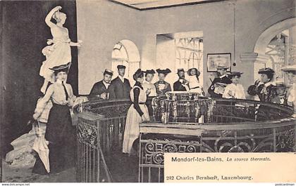 Luxembourg - MONDORF LES BAINS - La source thermale - Ed. Ch. Bernhoeft 282