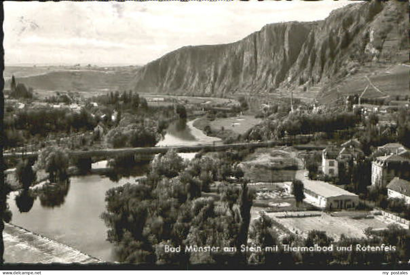Bad Muenster Stein Ebernburg Bad Muenster  Rotenfels Thermalbad x 1963