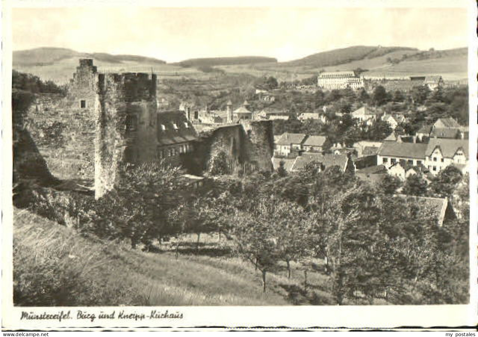 Bad Muenstereifel Muenstereifel Burg x 1949