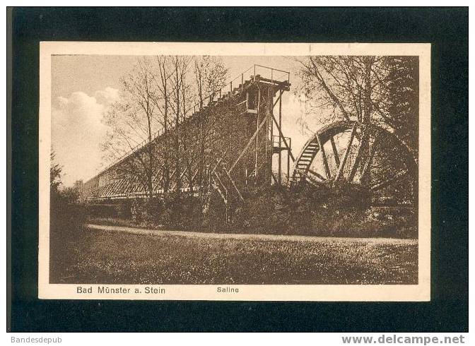 Bad Münster a. Stein - Saline ( Verlag W. Zumsteg)