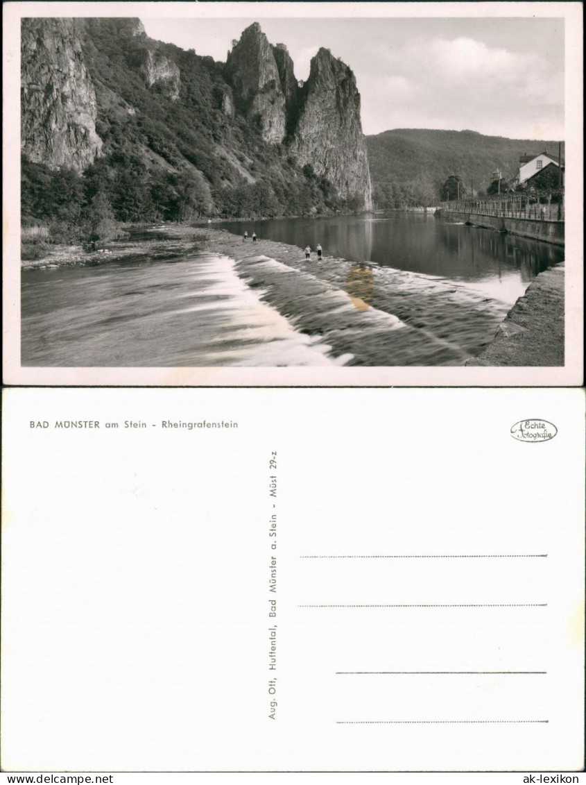 Bad Münster am Stein-Bad Münster am Stein-Ebernburg Rheingrafenstein 1960