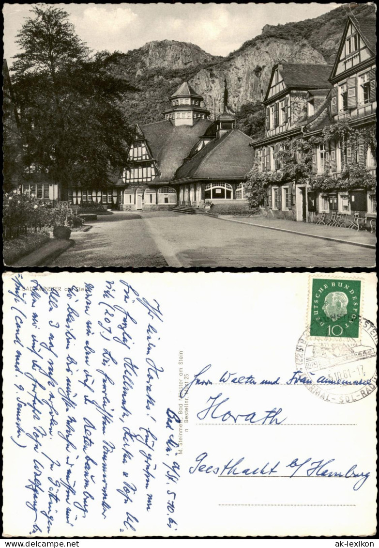 Bad Münster am Stein-Bad Münster am Stein-Ebernburg  Rheingrafenstein 1961