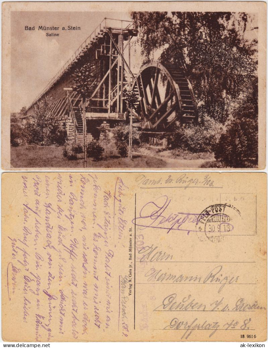 Bad Münster am Stein-Bad Münster am Stein-Ebernburg Saline 1918