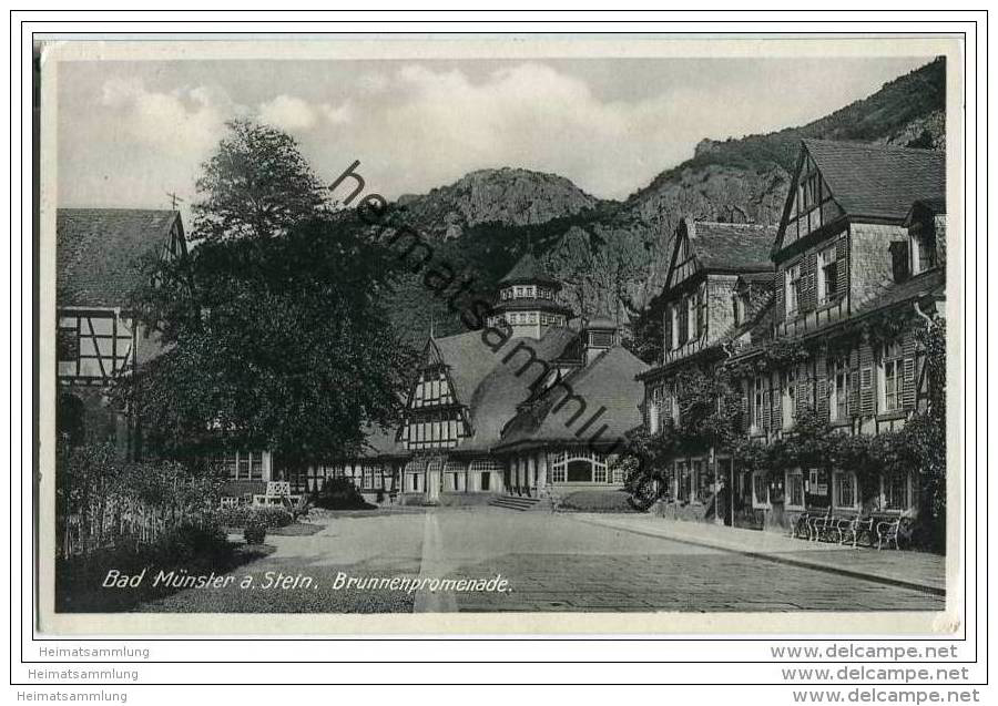 Bad Münster am Stein - Brunnenpromenade