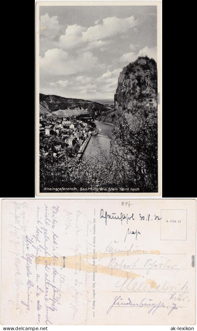 Bad Münster am Stein-Ebernburg Rheingrafenstein 1934