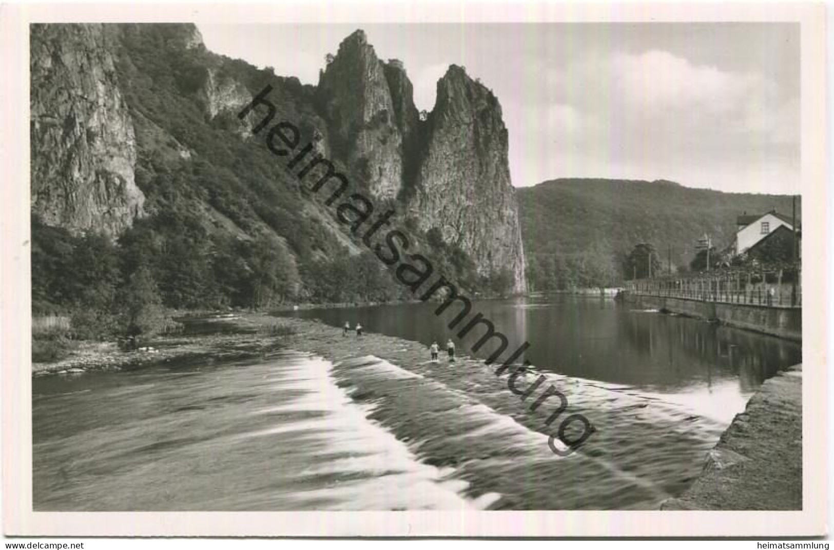 Bad Münster am Stein - Ebernburg - Rheingrafenstein - Foto-AK - Verlag Schöning & Co Lübeck