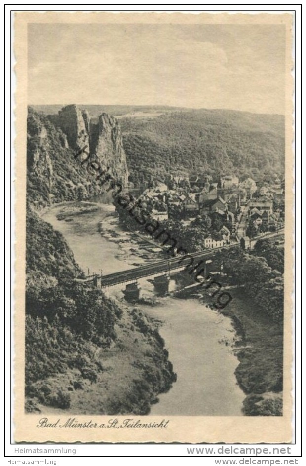 Bad Münster am Stein - Teilansicht - Verlag Mees Bad Münster