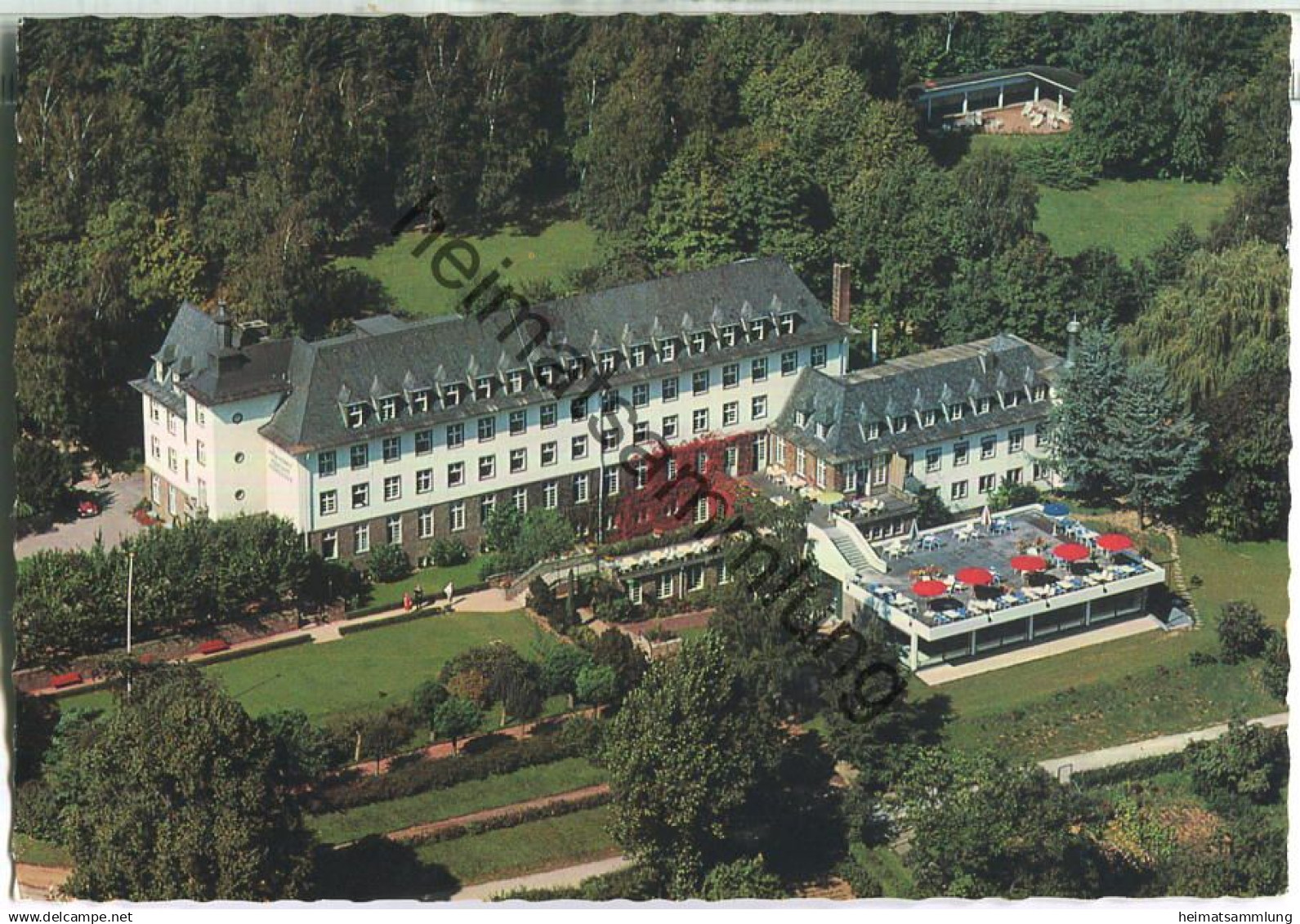 Bad Münstereifel - Kurhaus - Luftbild - Verlag Erich Justra Heimbach