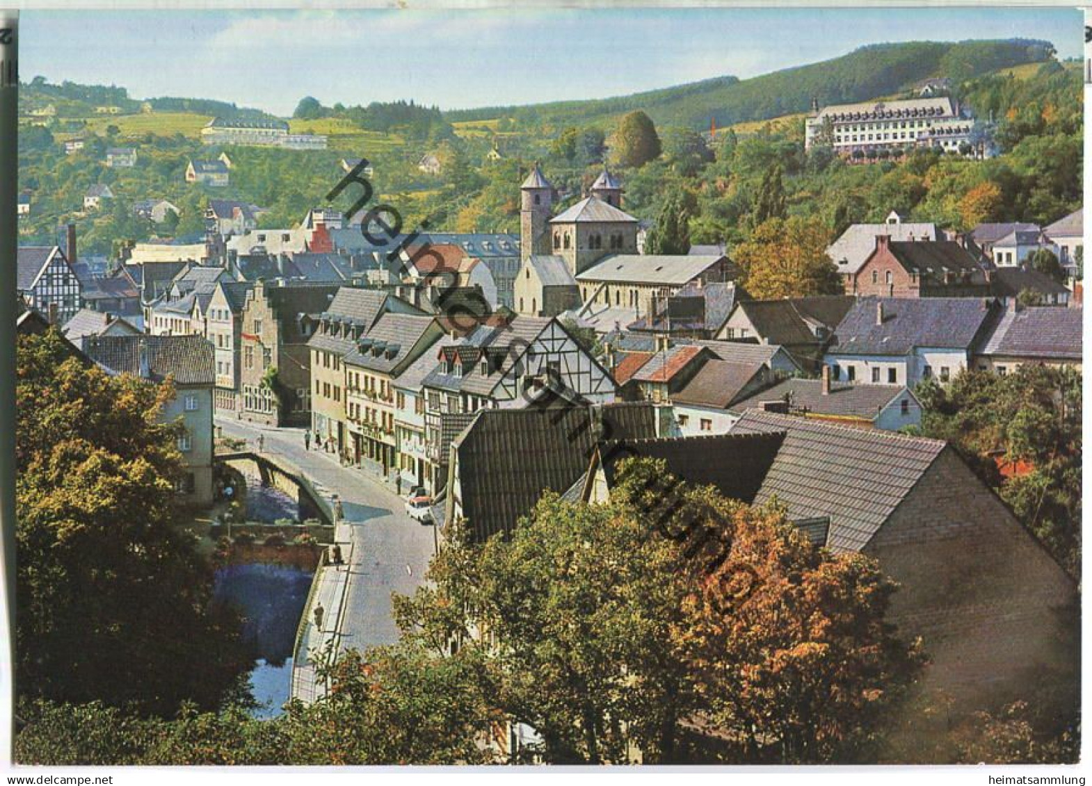 Bad Münstereifel - Wertherstrasse mit Blick auf das Kurhaus - Verlag Robert Cornely Bad Wörishofen