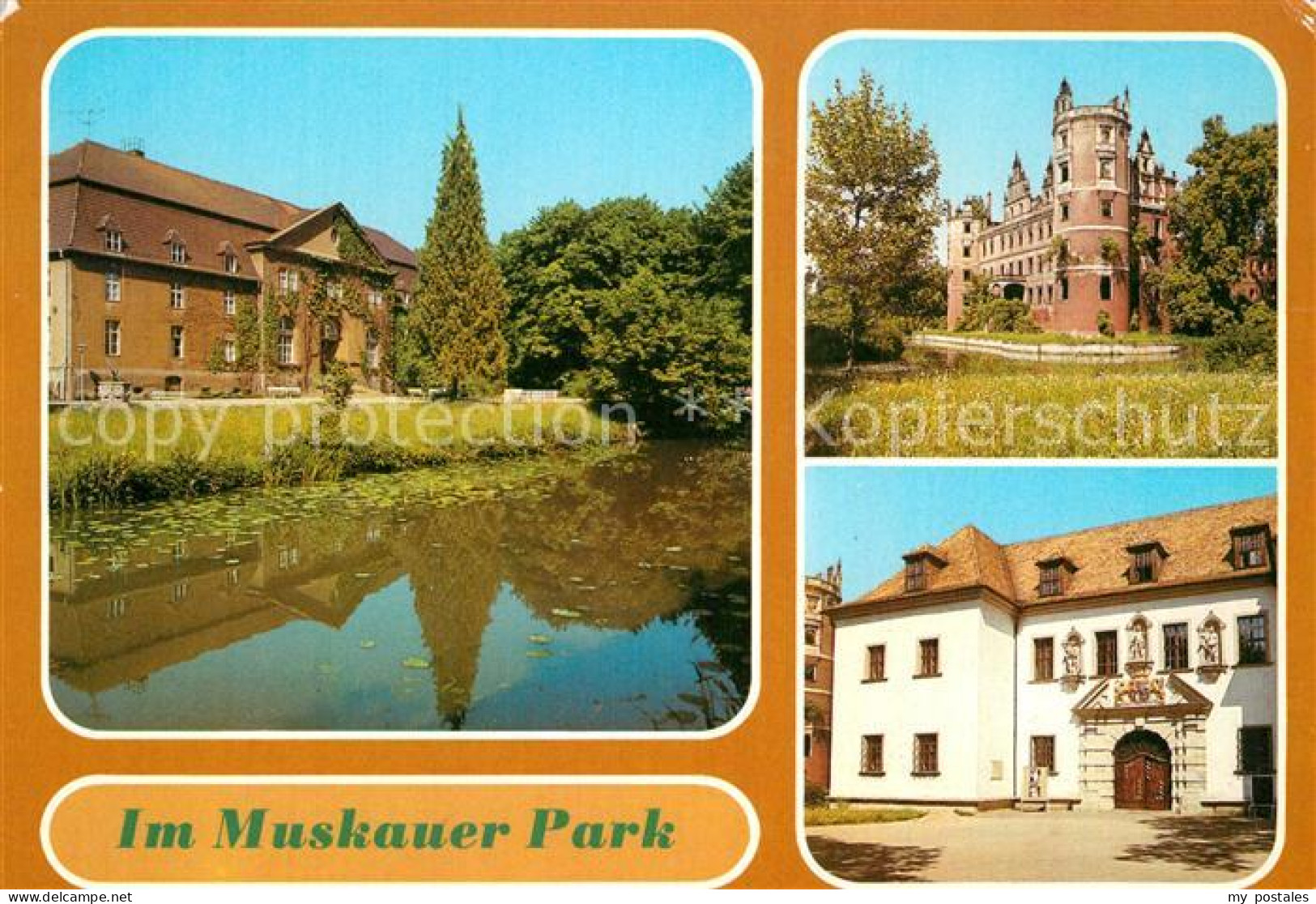 Bad Muskau Oberlausitz Im Muskauer Park