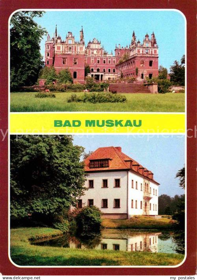 Bad Muskau Oberlausitz Schlossruine Altes Schloss
