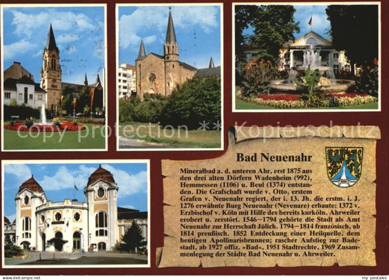 Bad Neuenahr-Ahrweiler Kirche Rathaus