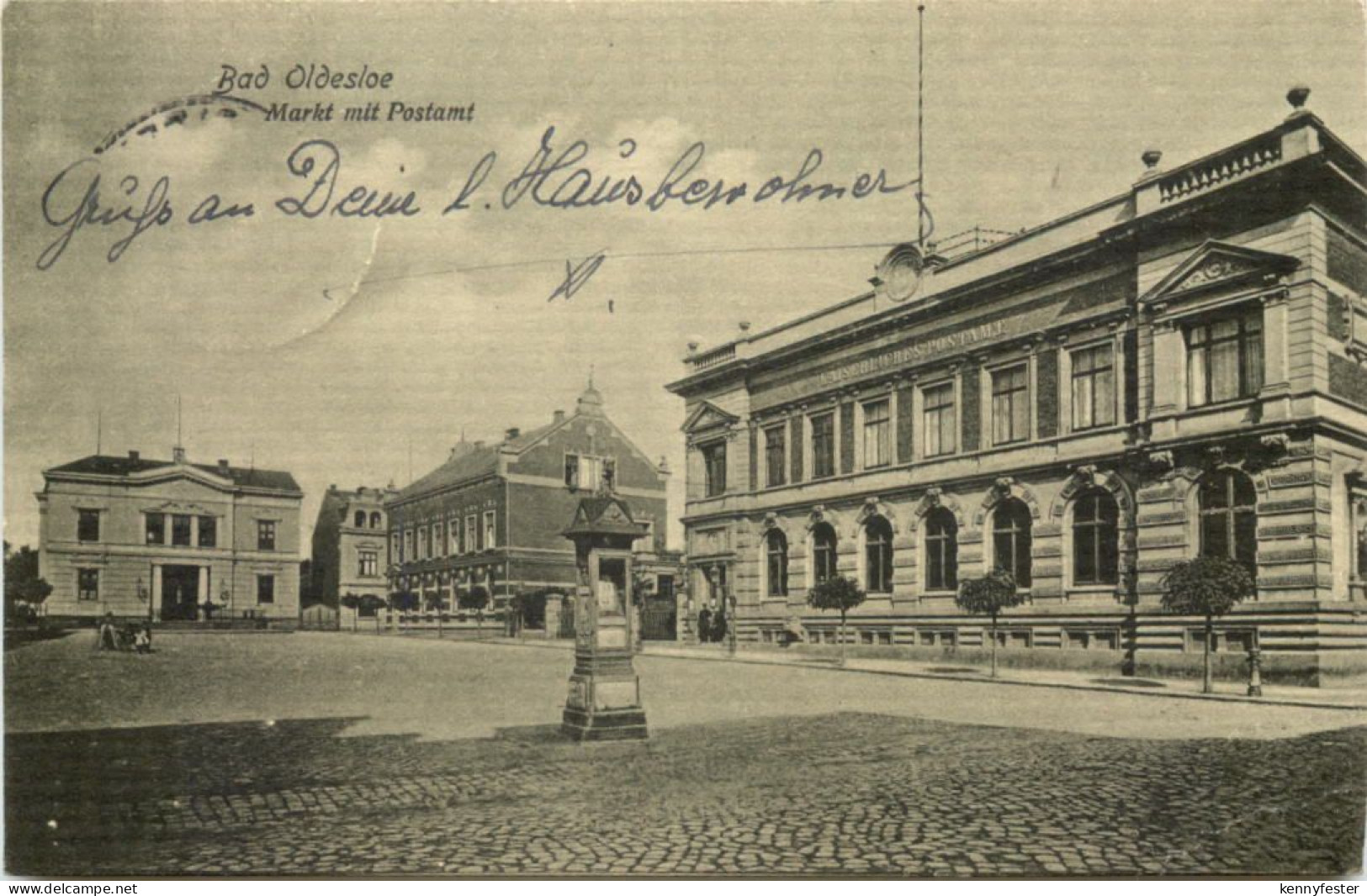Bad Oldesloe - Markt mit Postamt