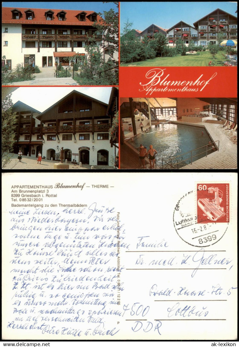 Bad Peterstal-Griesbach APPARTEMENTHAUS Blumenhof – THERME – 1985