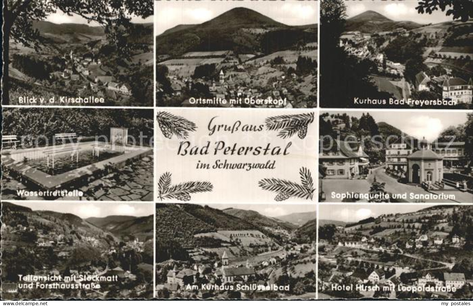 Bad Peterstal-Griesbach Oberskopf Kurhaus Bad-Freyersbach Wassertreitstelle Hote