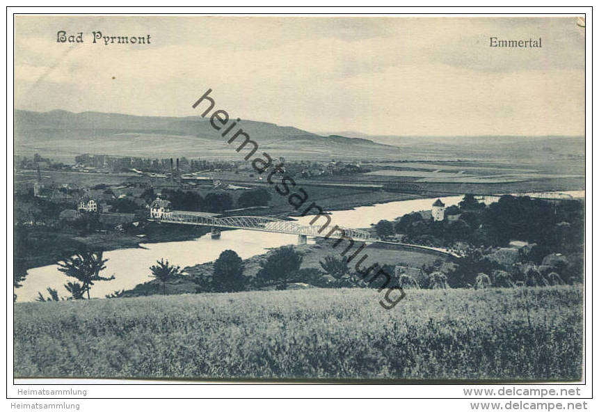Bad Pyrmont - Emmertal - Verlag M. Glückstadt &amp; Münden Hamburg