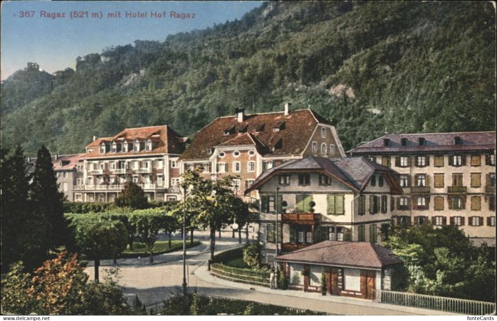 Bad Ragaz Ragatz Bad Ragaz Hotel Hof Ragaz