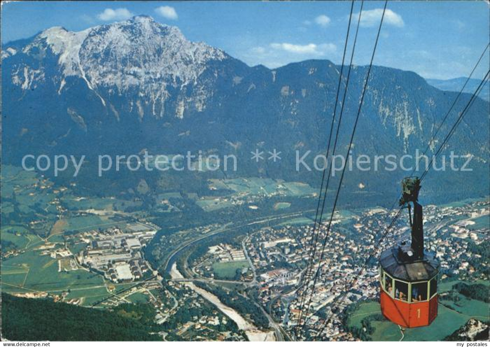Bad Reichenhall Predigtstuhlbahn Bergbahn Hochstaufen Chiemgauer Alpen