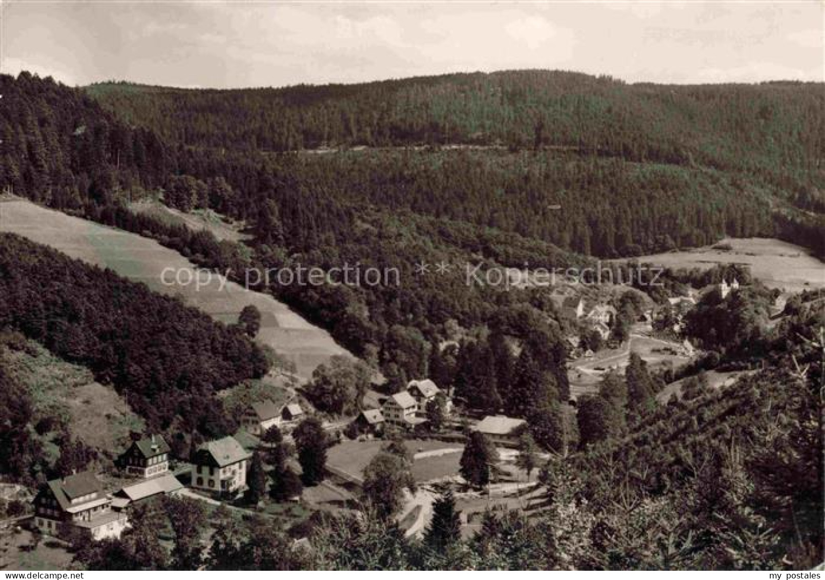 BAD RIPPOLDSAU-SCHAPBACH Fliegeraufnahme