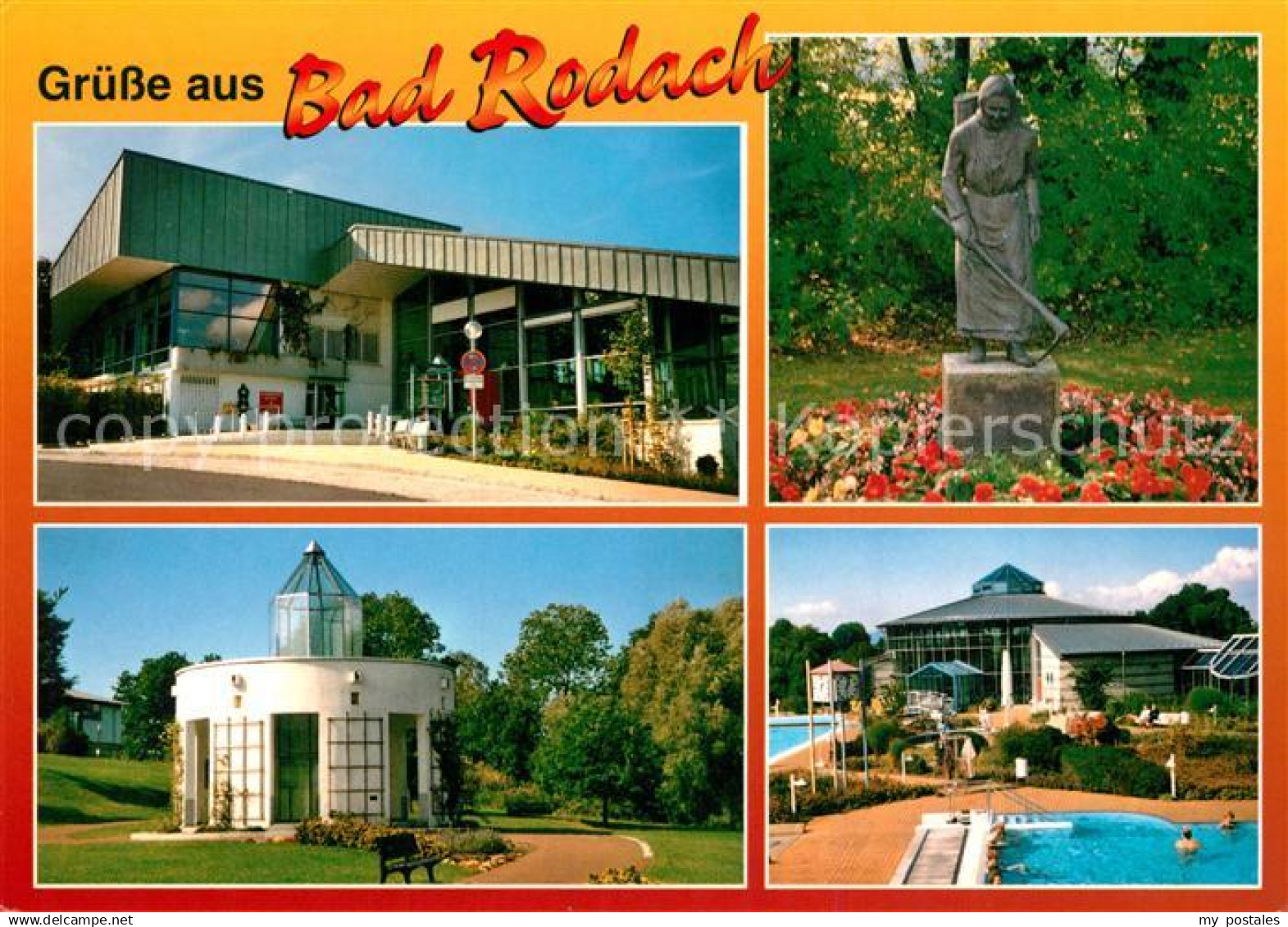 Bad Rodach Freibad Statue Medicalpark Kurpark