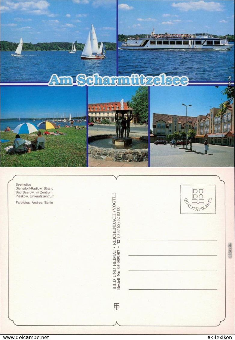 Bad Saarow Seemotive, Diensdorf  Bad Saarow Pieskow - Einkaufszentrum 1996