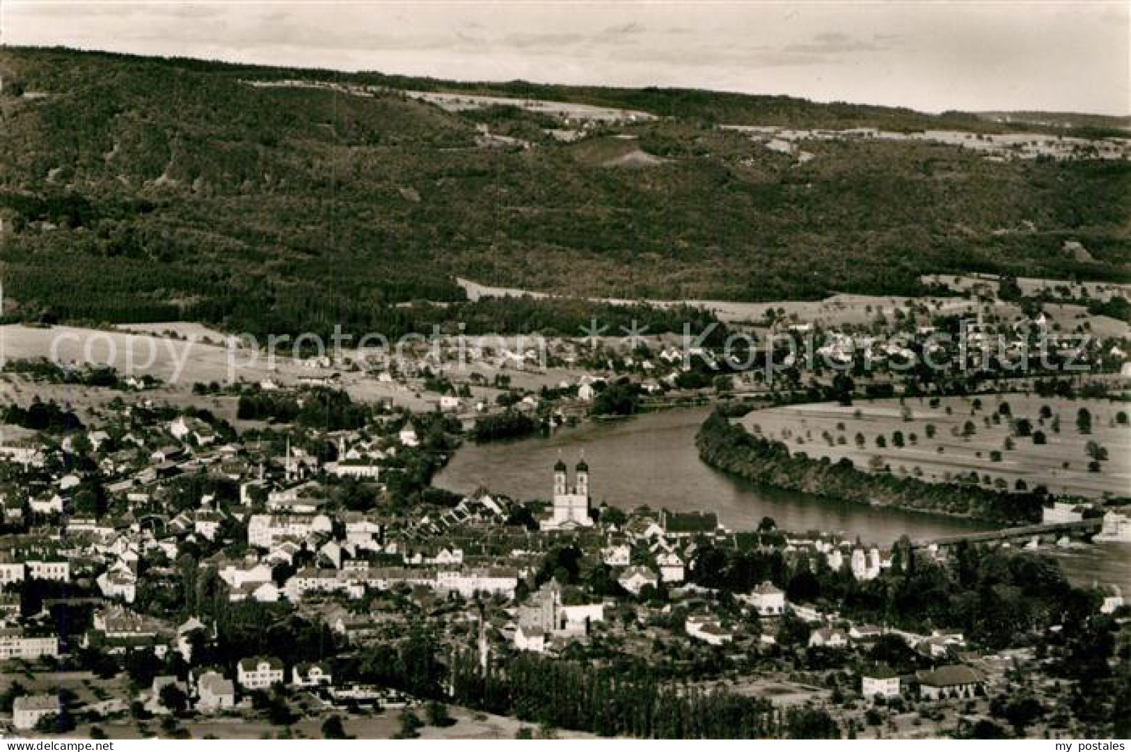 Bad Saeckingen Fliegeraufnahme
