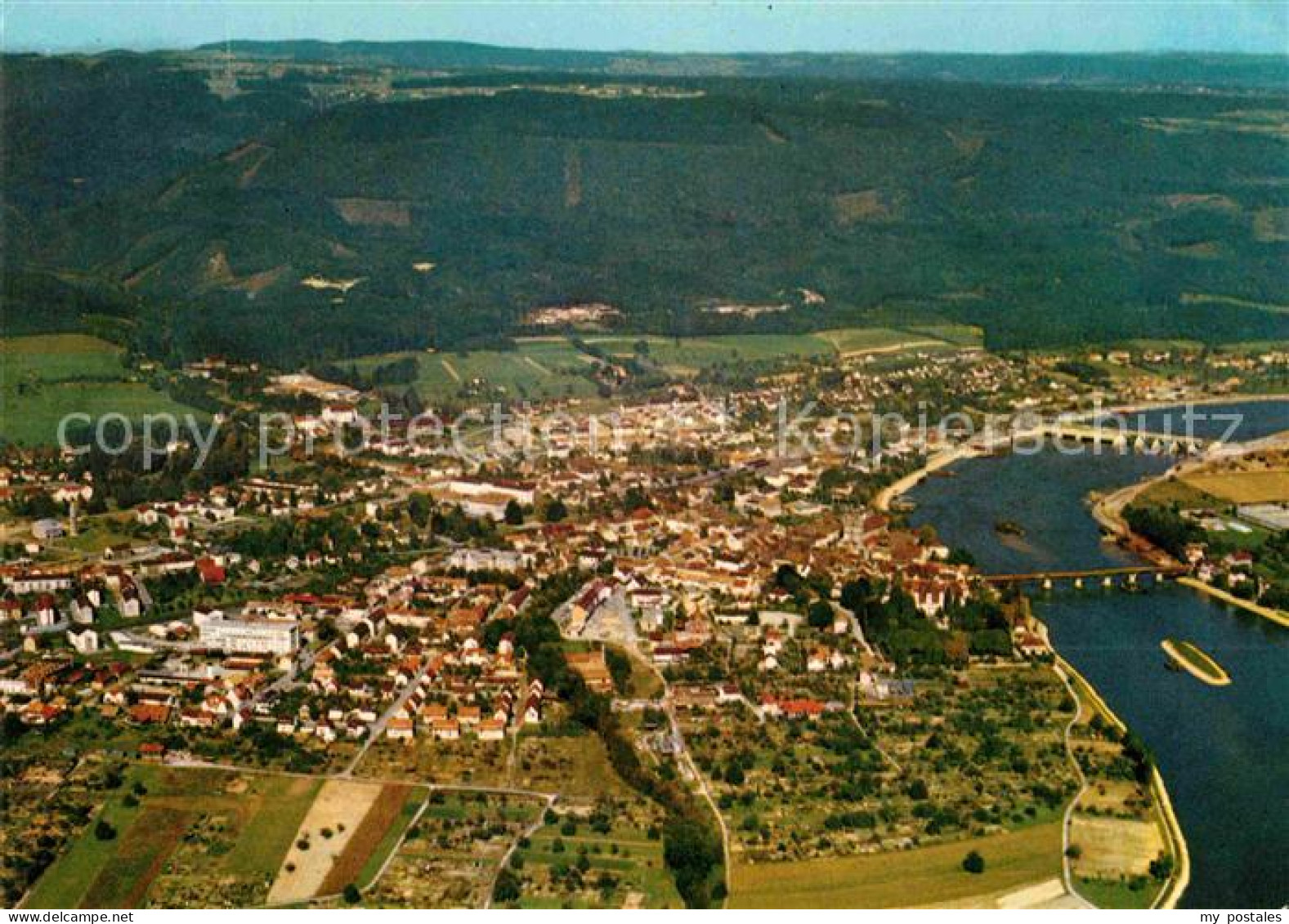 Bad Saeckingen Fliegeraufnahme