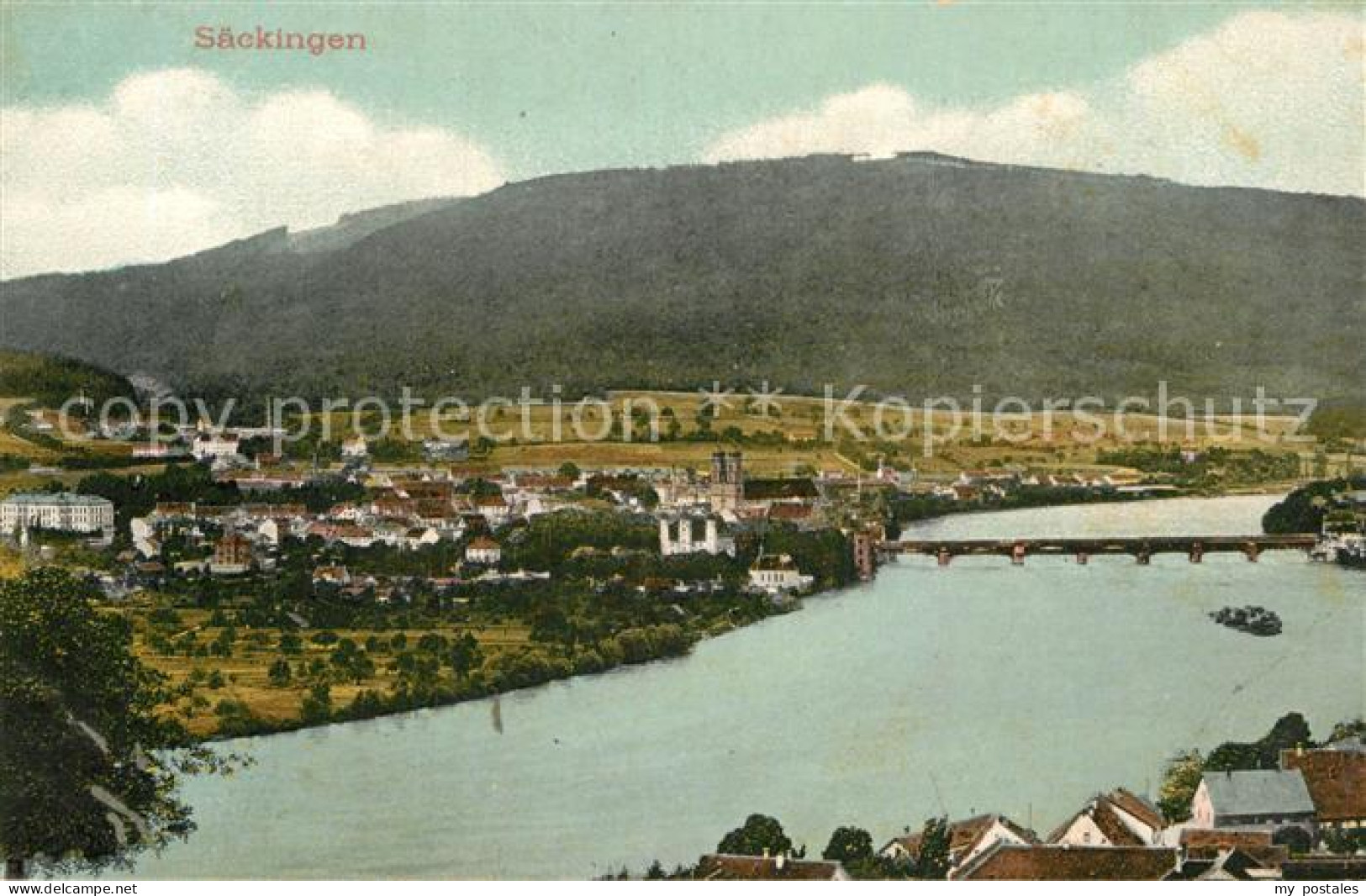 Bad Saeckingen Gesamtansicht
