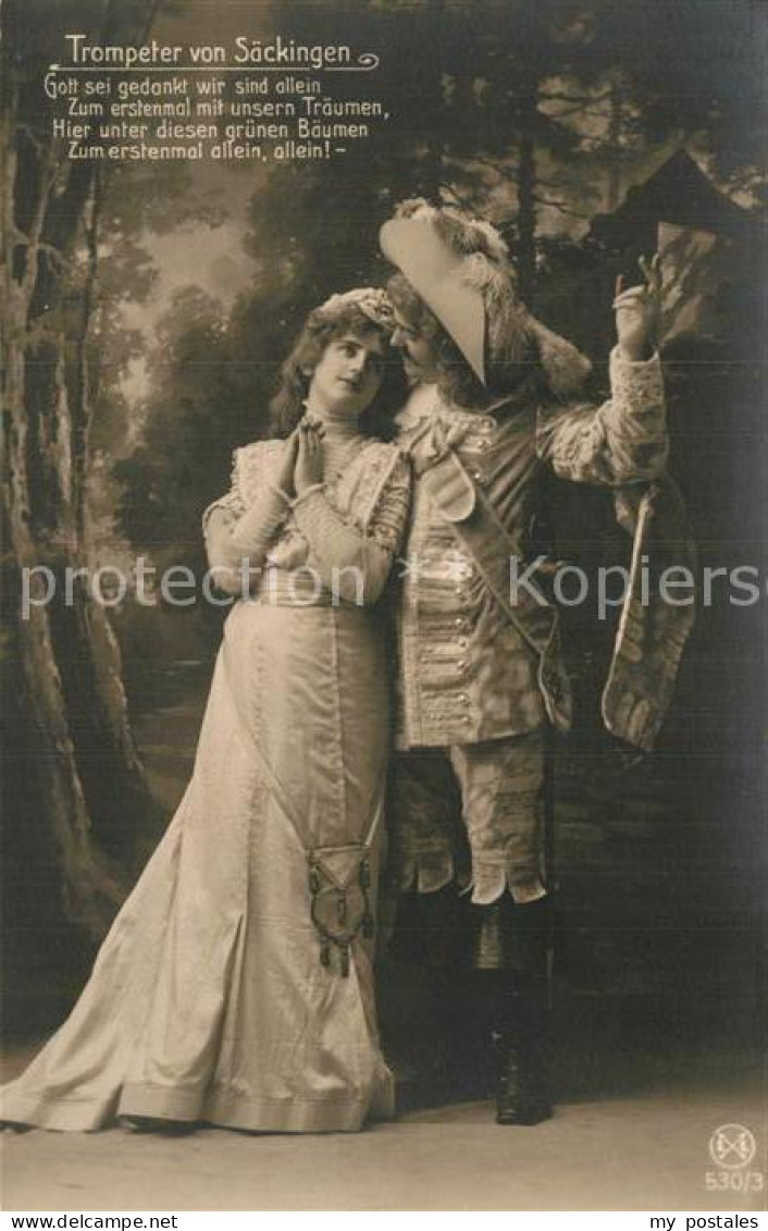 Bad Saeckingen Trompeter von Saeckingen mit Vers