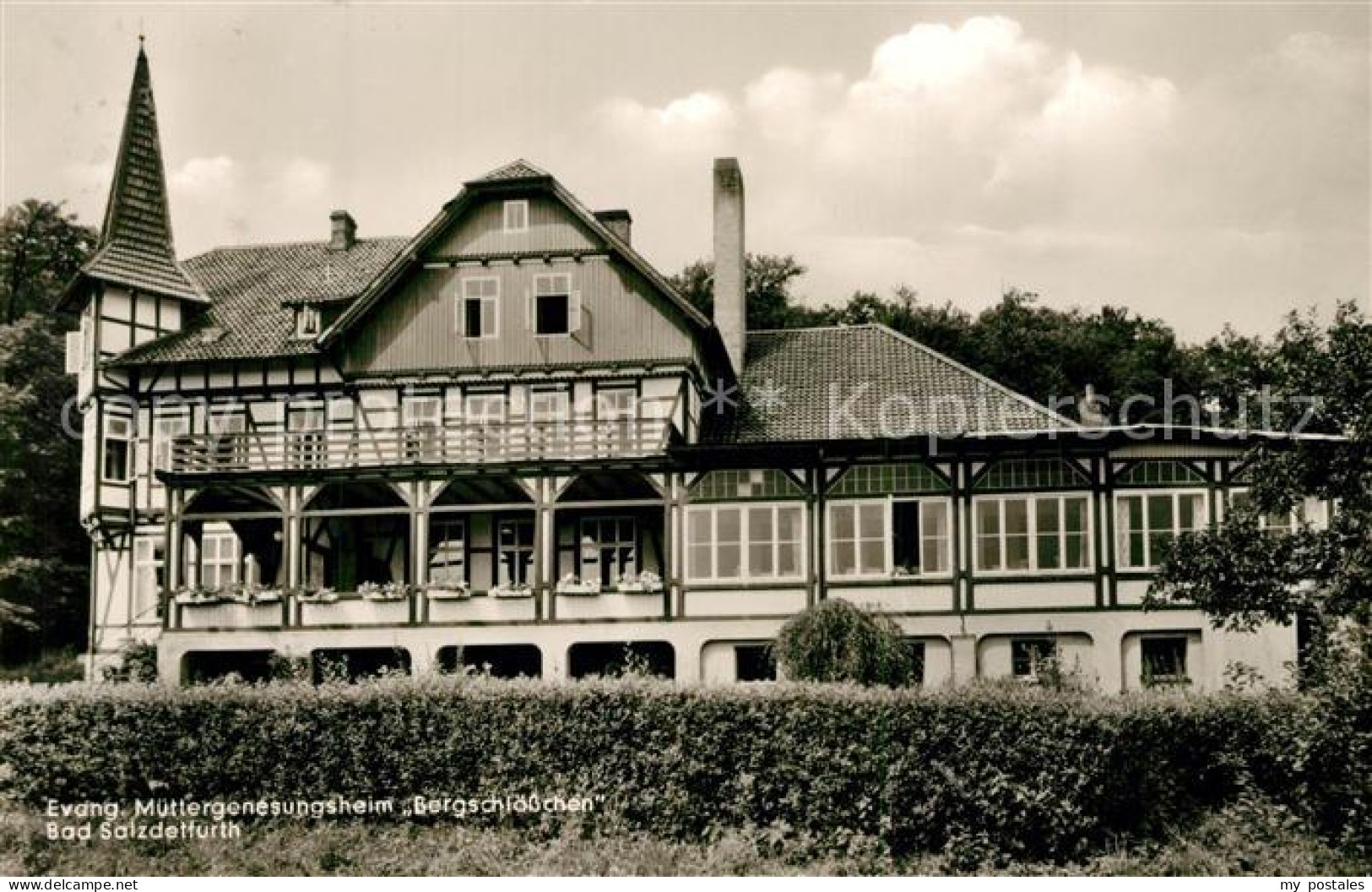 Bad Salzdetfurth Evangelische Muettergenesungsheim Bergschloesschen