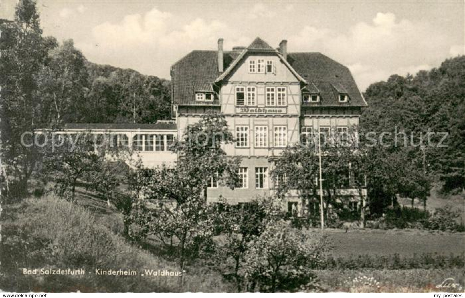 Bad Salzdetfurth Kinderheim Waldhaus der Kinderheilanstalt