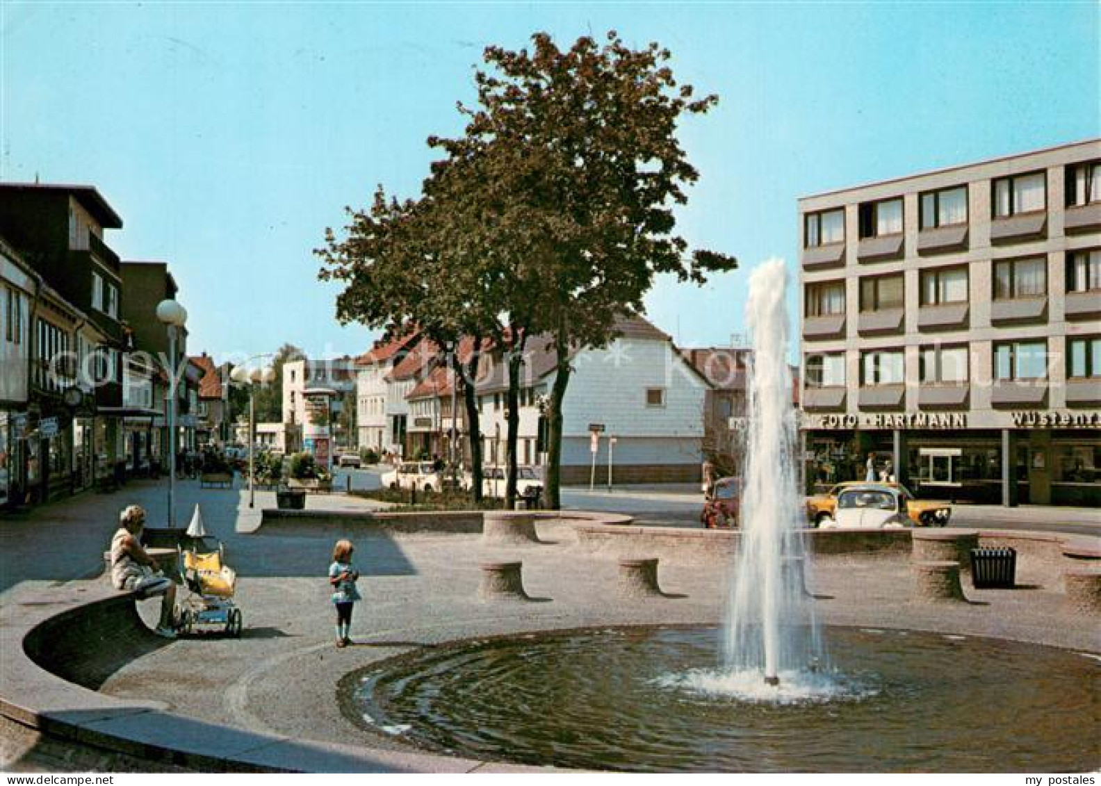 Bad Salzgitter Bohlweg Springbrunnen
