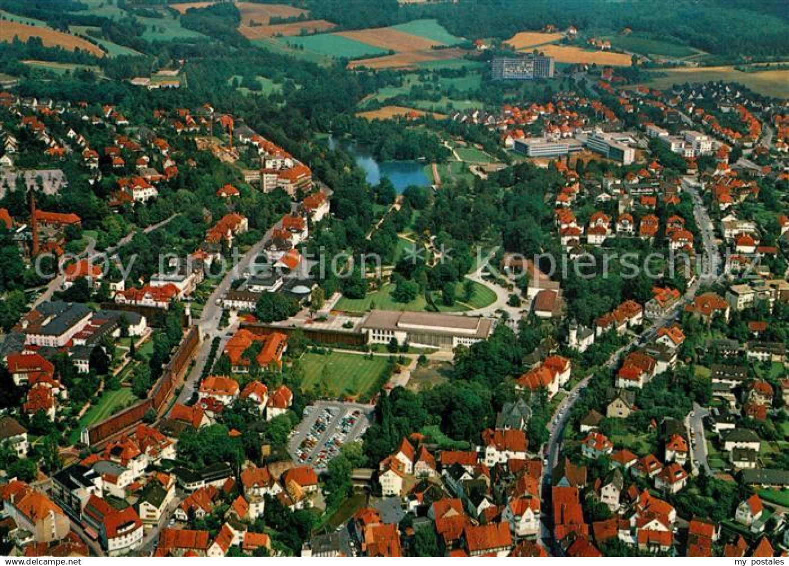 Bad Salzuflen Fliegeraufnahme