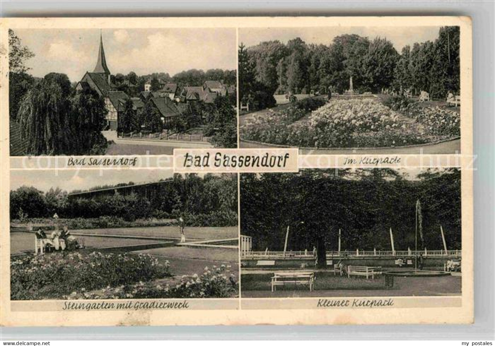 Bad Sassendorf Kurpark Steingarten